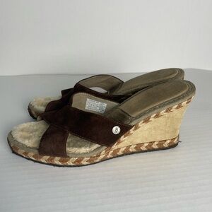 UGG Wedges - Pre-worn/Pre-Loved - Could be good as new with a little TLC